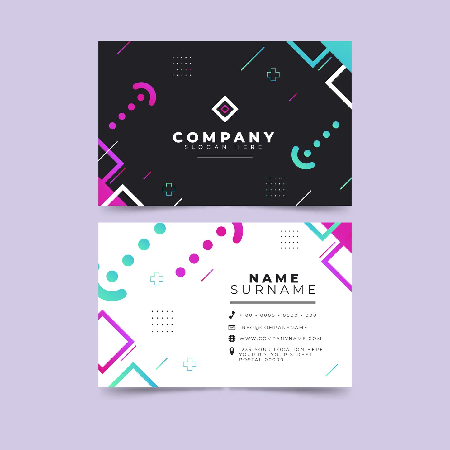 Tarjeta de presentación 9x5.5cm Ref 5001TP