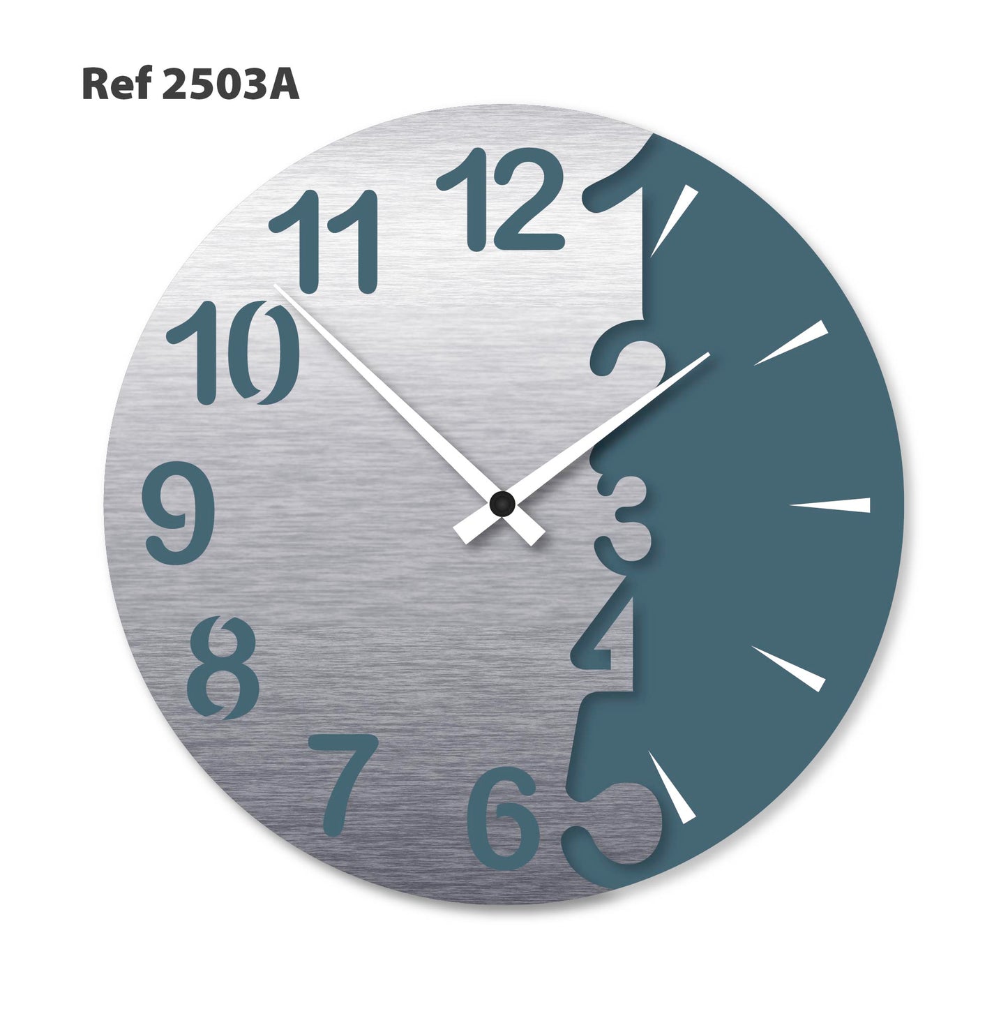 Ref 2503 - Cuarto de Luna - RELOJ PARED 27cm de Diámetro