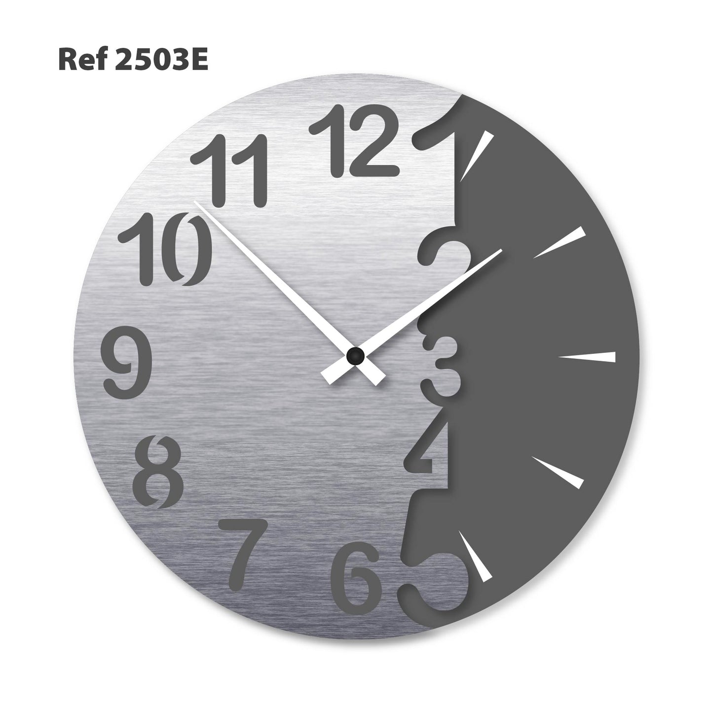Ref 2503 - Cuarto de Luna - RELOJ PARED 27cm de Diámetro