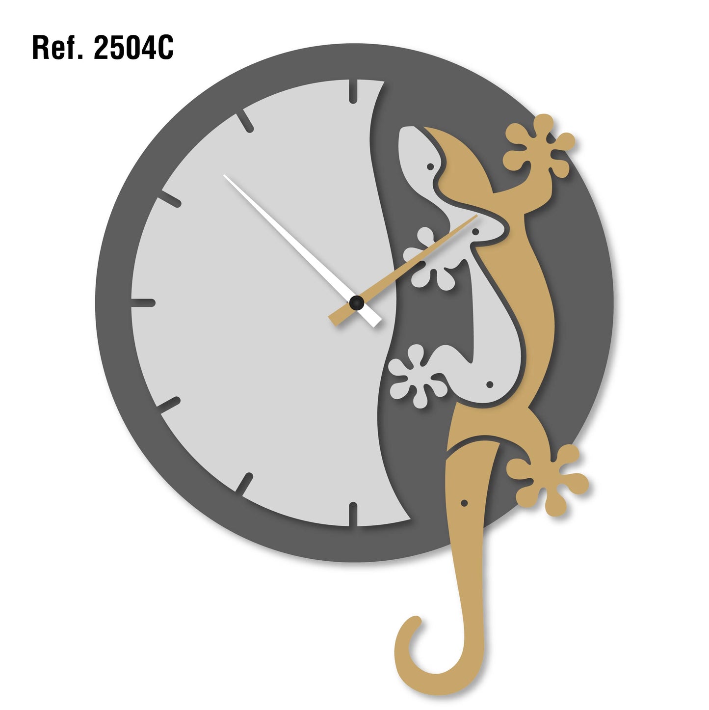 Ref. 2504 Reloj de Pared Gecko – 30 cm de diámetro