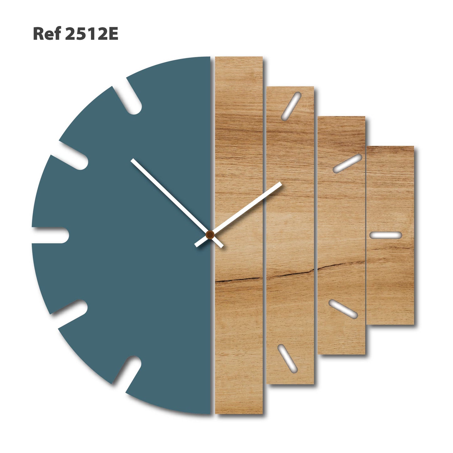 Ref 2512 - Cuarto de Luna - RELOJ PARED 32x30cm