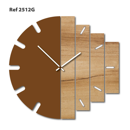 Ref 2512 - Cuarto de Luna - RELOJ PARED 32x30cm