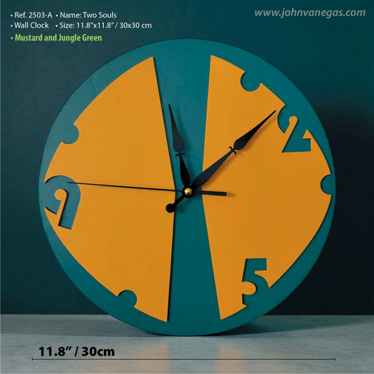 Ref 2505A - Two Souls - WALL CLOCK