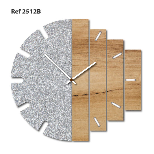 Ref 2512 - Cuarto de Luna - RELOJ PARED 32x30cm